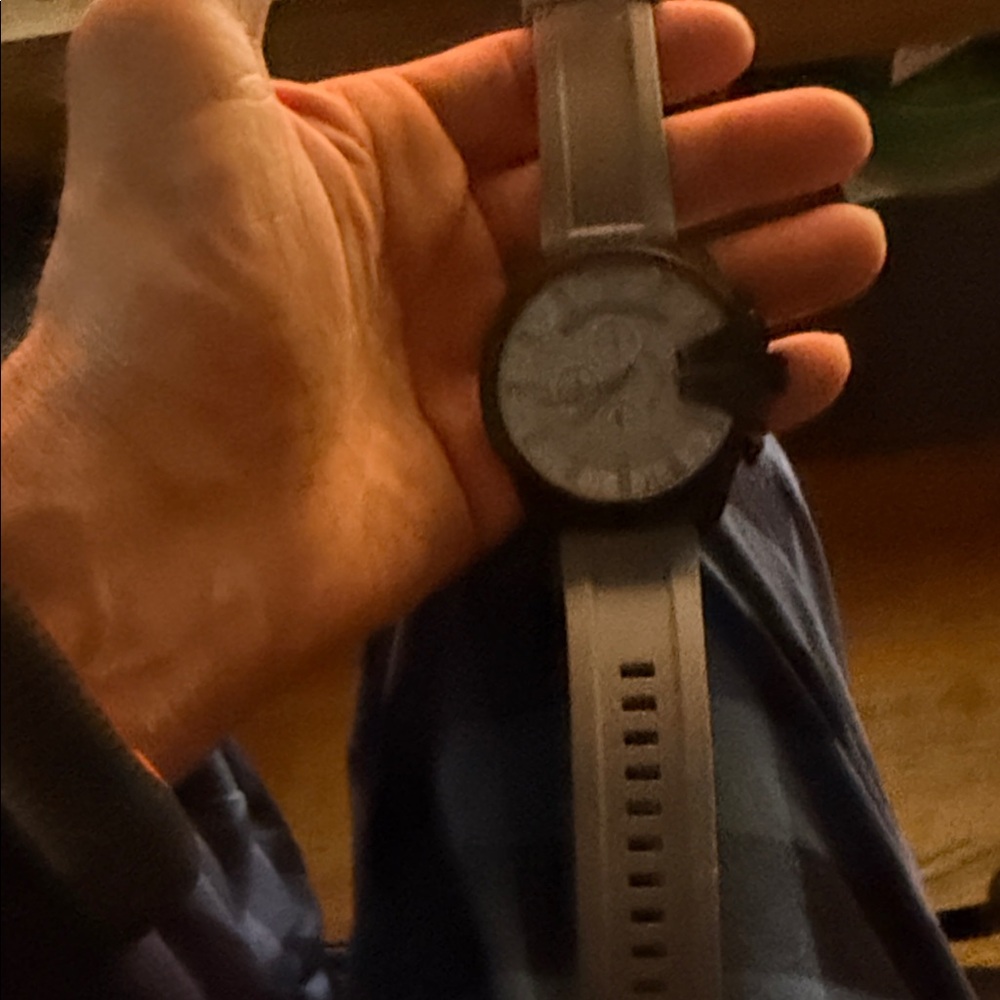 Diesel Black and Gray Smartwatch